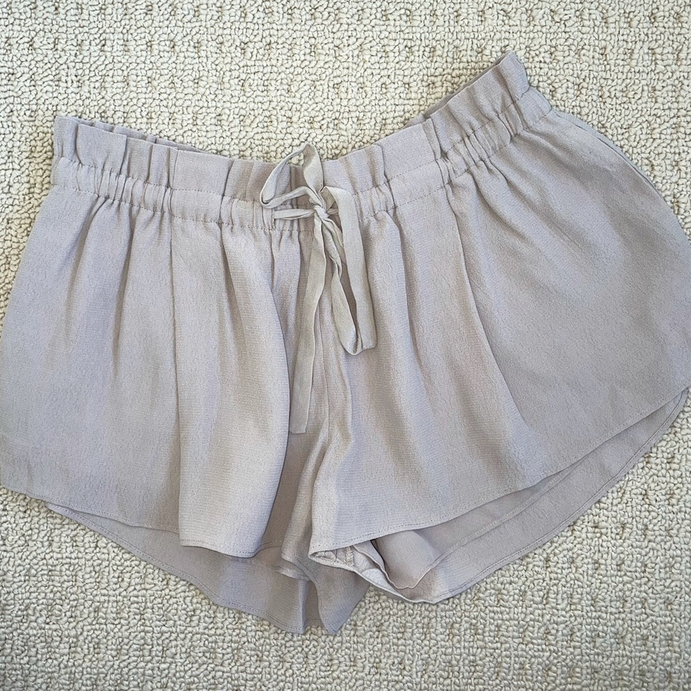 Wilfred Montrouge Crepe Drawstring Shorts NWOT